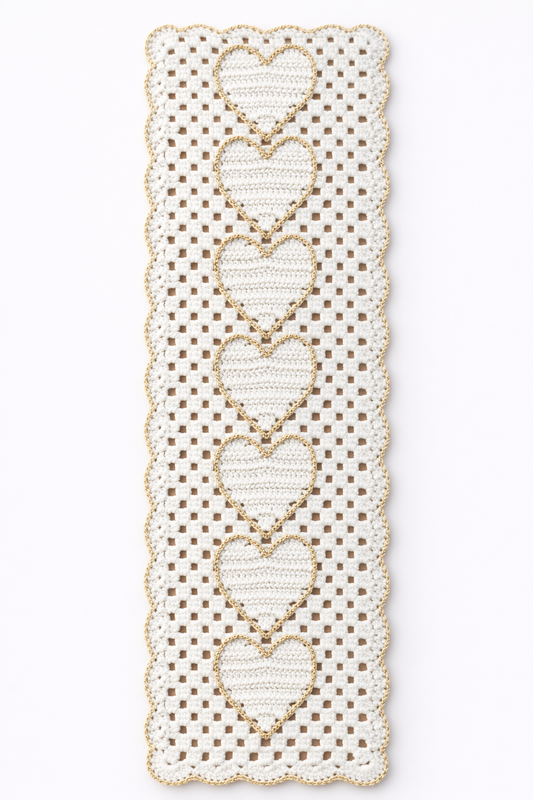 Heart Crochet Set – PDF Pattern (Instant Download)