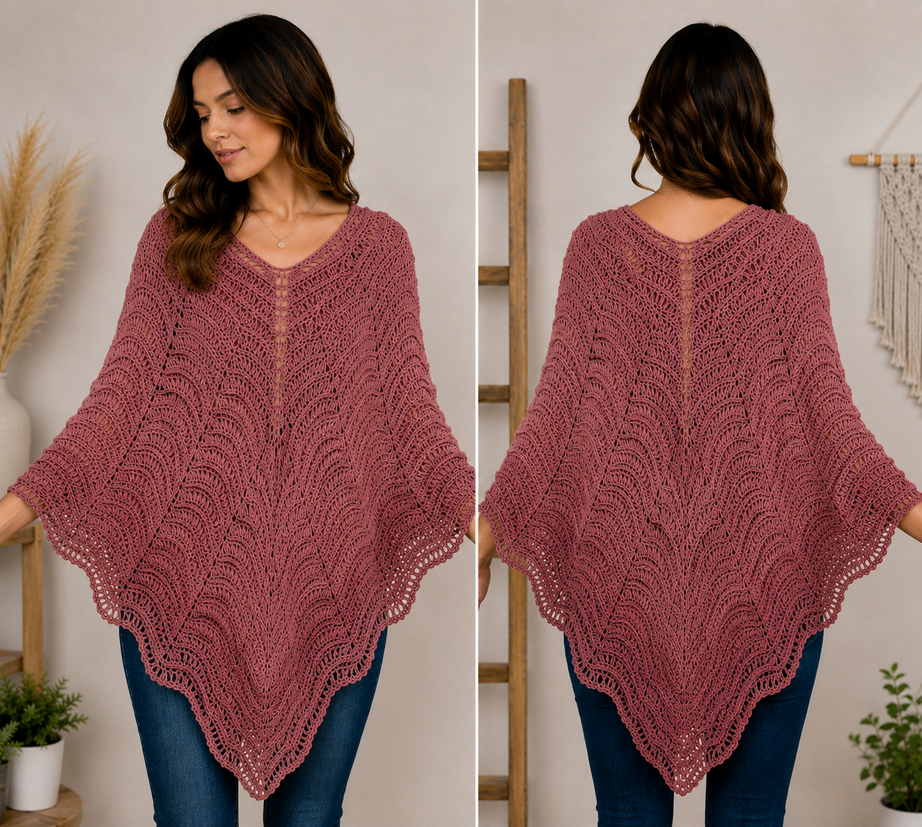 MK Lunēra Crochella Signature Ponchos