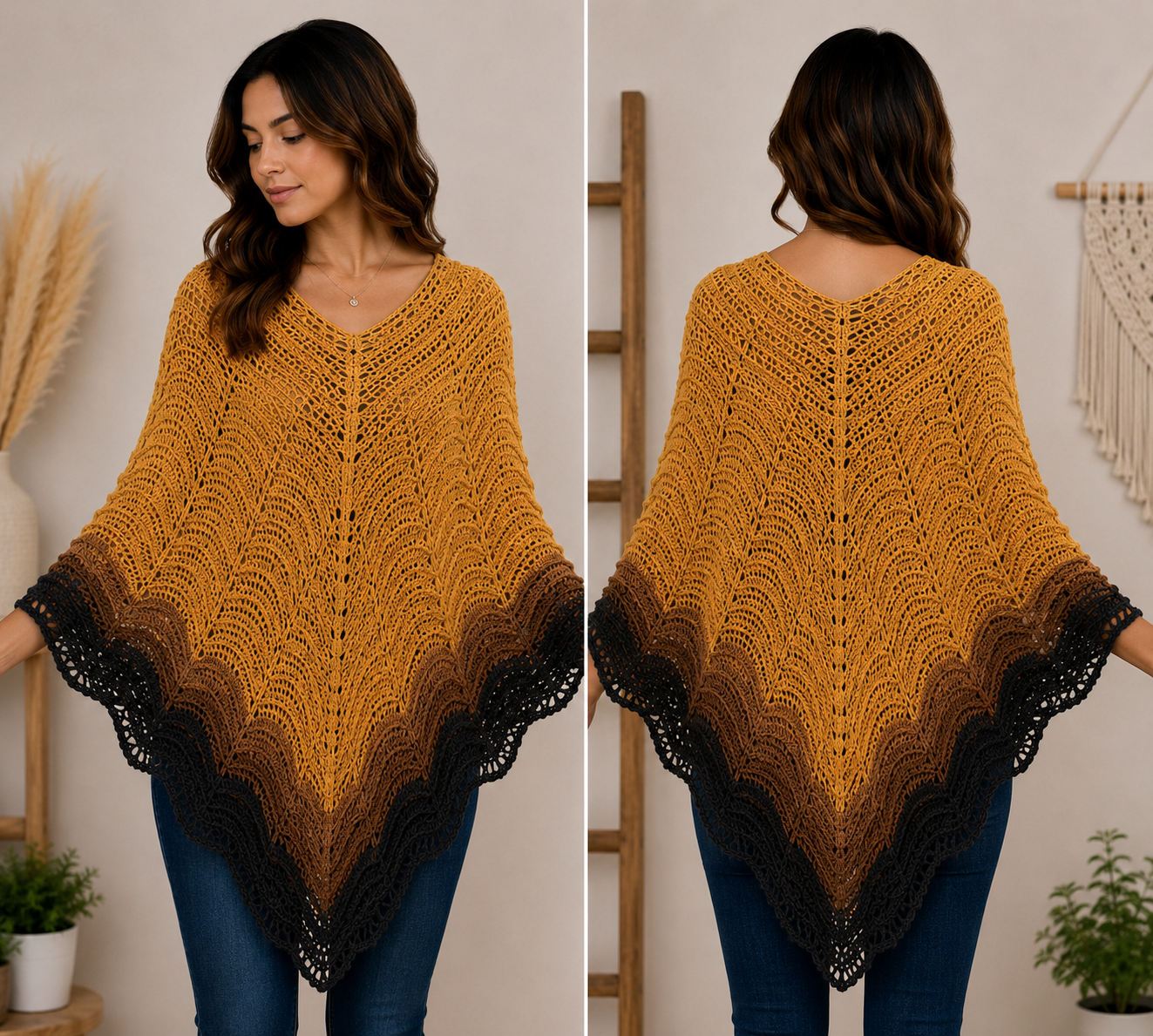 MK Lunēra Crochella Signature Ponchos