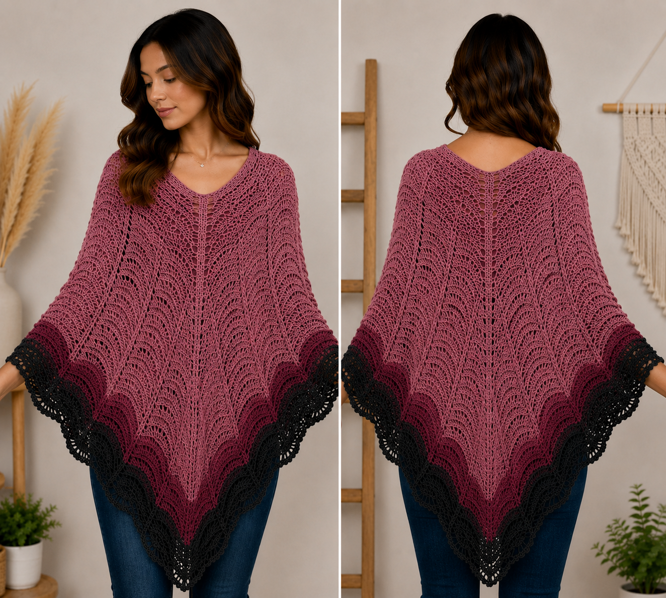 MK Lunēra Crochella Signature Ponchos
