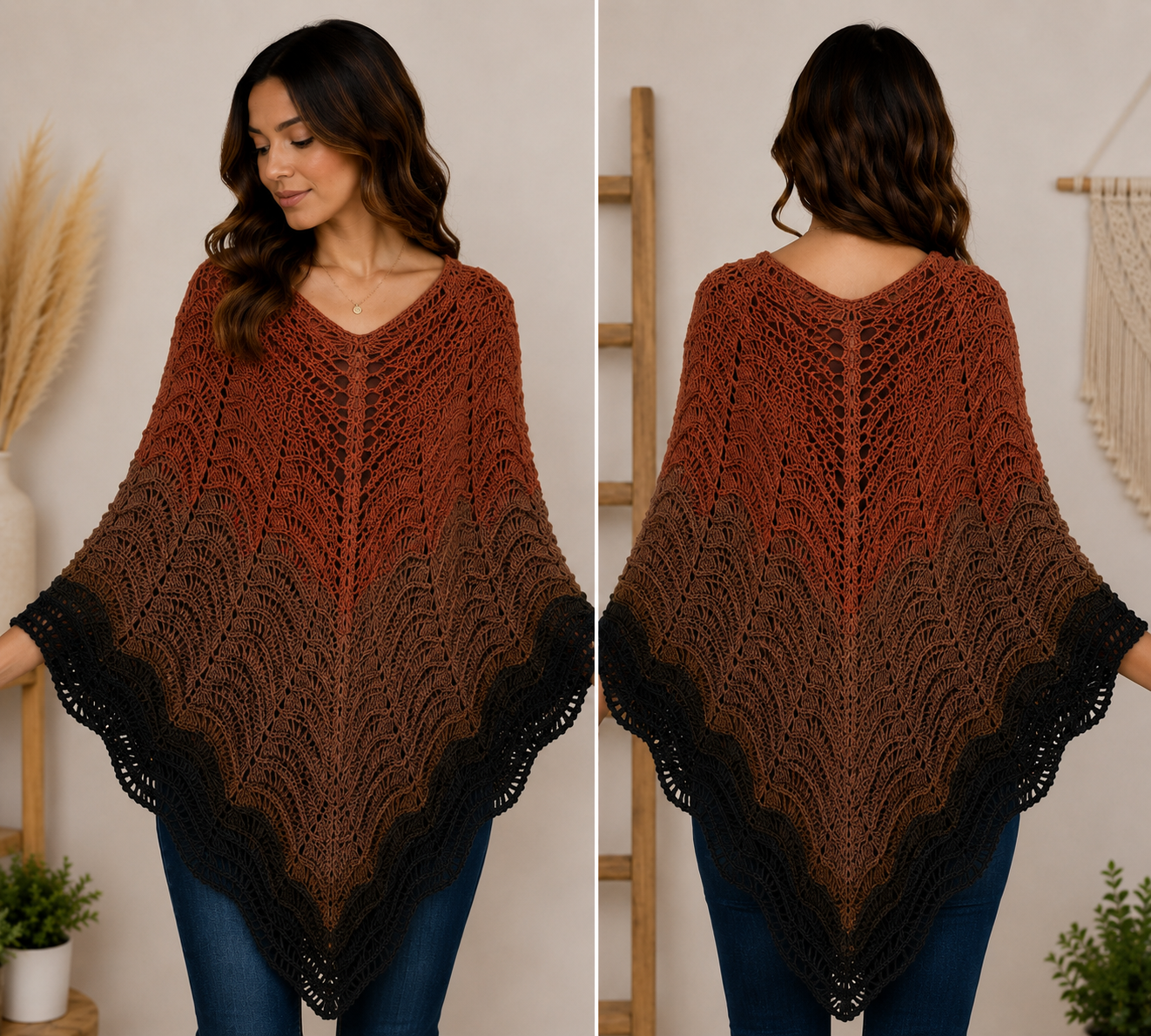 MK Lunēra Crochella Signature Ponchos